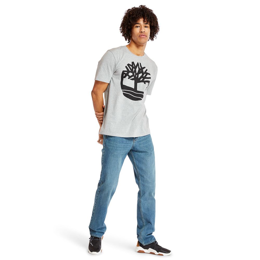 Pantalones Timberland Hombre Regular Fit Denim Jeans Azules - Chile YFD-907586